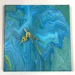 Artisan Handcrafted Wall Clock One of a Kind!